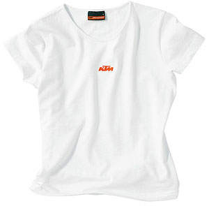 GIRLS LOGO TEE WHITE