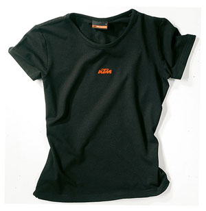 GIRLS LOGO TEE BLACK