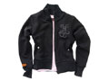 GIRLS BLACK SWEAT JACKET